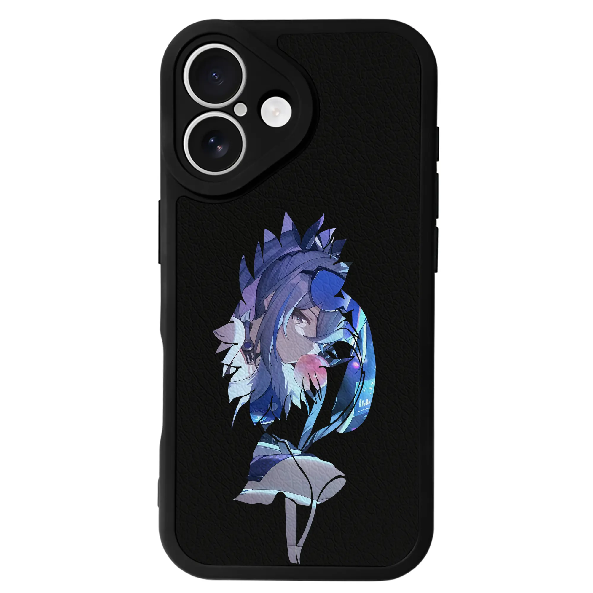 崩壊：スターレイル グッズ 銀狼 - IPhone 16シリーズ対応 ・ シリコンスマホケース ・ レザー調 ・ 高精度フィット ・ 耐衝撃 ・ ワイヤレス充電対応 ・ 精密カット